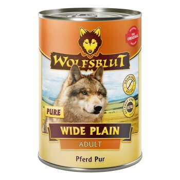 WOLFSBLUT Wide Plain Pure Konina 6x395g