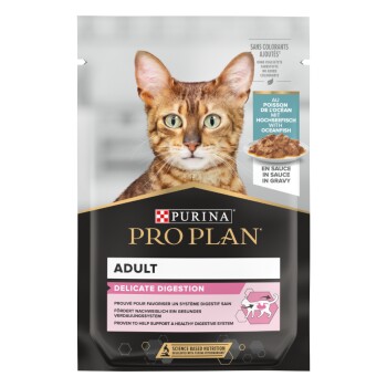 PRO PLAN Delicate Nutrisavour 26 x 85 g Dorsz i krewetki