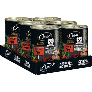 Cesar Natural Goodness Wołowina 6x400 g