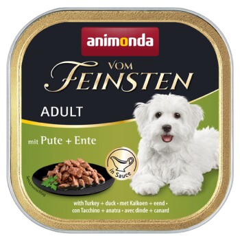 animonda Vom Feinsten Adult in Sauce 22 x 150 g Indyk i kaczka