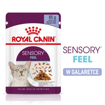 ROYAL CANIN SENSORY Feel Karma mokra w galaretce dla wybrednych kotów 12x85g