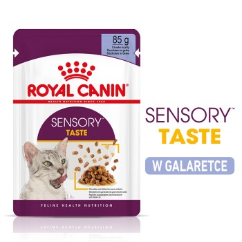 ROYAL CANIN SENSORY Taste Karma mokra w galaretce dla wybrednych kotów 12x85g