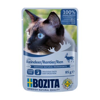 BOZITA Kawałeczki w galarecie 12 x 85 g Renifer