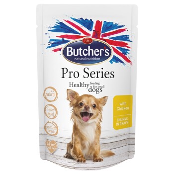 Butcher's ProSeries Dog kawałki w sosie 24 x 100 g Kurczak
