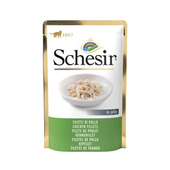 Schesir Kurczak z okoniem morskim 20 x 85 g. Filet z kurczaka