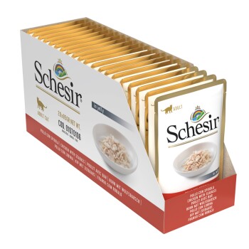 Schesir Kurczak z okoniem morskim 20 x 85 g. Kurczak z okoniem morskim