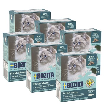 BOZITA Kawałeczki w galarecie 6 x 370 g Skorupiaki