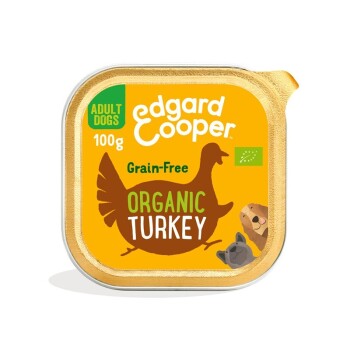 Edgard & Cooper Adult BIO 17x100g Fantastyczny indyk