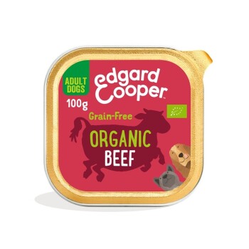 Edgard & Cooper Adult BIO 17x100g Cudowna wołowina