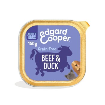 Edgard & Cooper Adult 11x150g Wspaniała wołowina i kaczka