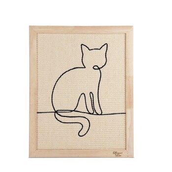 Designed by Lotte Deska do drapania Karlie DBL Sammy Drewno