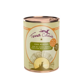 Terra Canis Sun Keeper Wołowina z kokosem, z owocami dojrzewającymi na słońcu 6 x 400 g