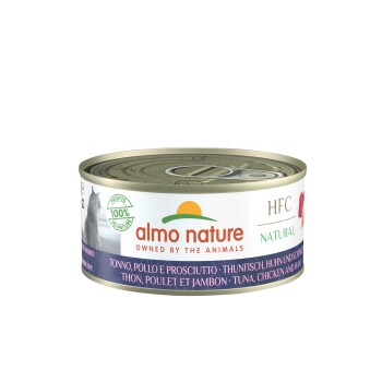 Almo nature HFC 24x150g Tuńczyk, kurczak i szynka