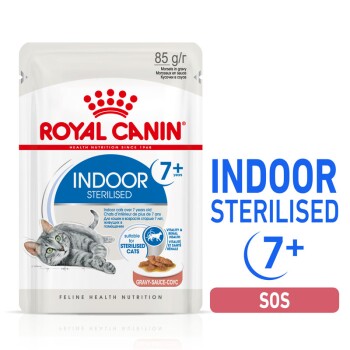 ROYAL CANIN Indoor 7+ Sterilised w sosie 12x85 g