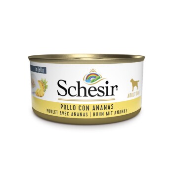 Schesir Adult 18 x 150 g Kurczak z ananasem