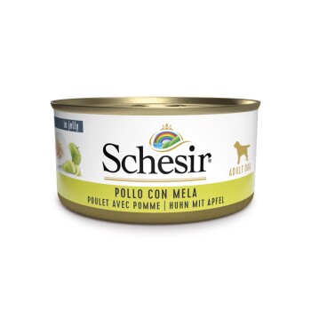 Schesir Adult 18 x 150 g Kurczak z jabłkiem