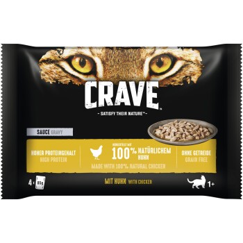 CRAVE Wielopak Sos 13 x 4 x 85 g Kurczak