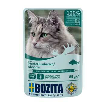 BOZITA Kawałeczki w galarecie 12 x 85 g Okoń