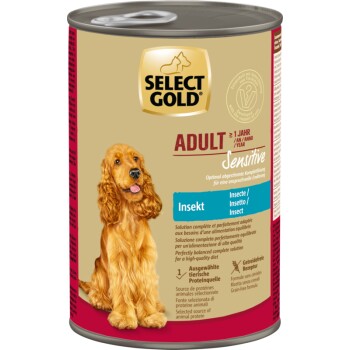SELECT GOLD Extra Sensitive Adult Insect 6x400 g
