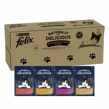 Felix Naturally Delicious Różnorodność wiejskich smaków 80 x 80 g
