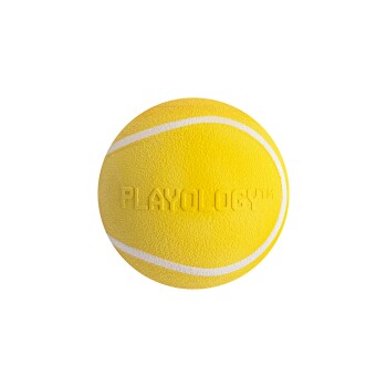 Playology Squeaky Chew Ball Chicken Medium