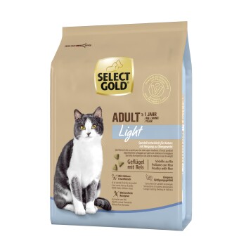 SELECT GOLD Light Adult Drób z ryżem 2,5 kg