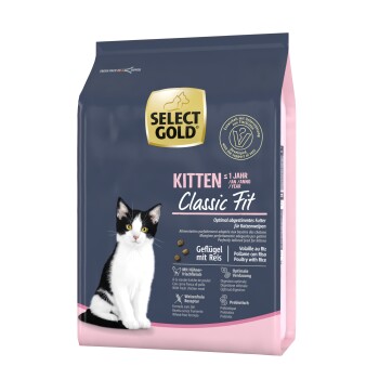 SELECT GOLD Kitten Drób z ryżem 2,5 kg