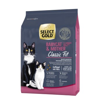 SELECT GOLD Babycat+Mother Drób z ryżem 2,5 kg