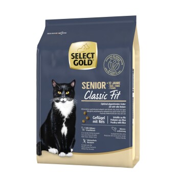 SELECT GOLD +12 Senior Drób z ryżem 2,5 kg