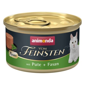 animonda vom Feinsten Adult Indyk i bażant 12x85 g