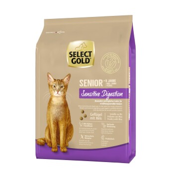 SELECT GOLD Digestion Senior Drób i ryż 2,5 kg 2,5 kg