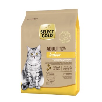 SELECT GOLD Indoor Adult Drób z ryżem 2,5 kg