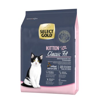 SELECT GOLD Kitten Drób z łososiem 2,5 kg