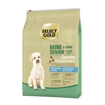 SELECT GOLD Sensitive Mini Senior Insekt 4 kg
