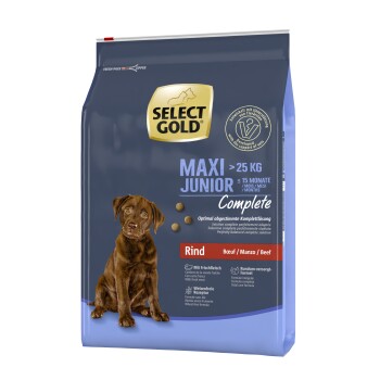 SELECT GOLD Complete Maxi Junior Wołowina 4 kg