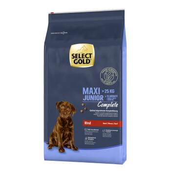 SELECT GOLD Complete Maxi Junior Wołowina 12 kg