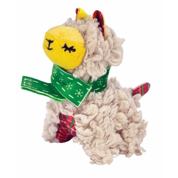 KONG Holiday Softies Scrattles Lama