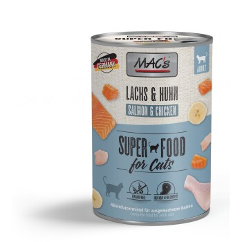 MAC's mokra karma dla kota Adult Łosoś i kurczak 6x400 g