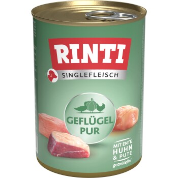 RINTI Singlefleisch 12 x 400 g Czysty drób