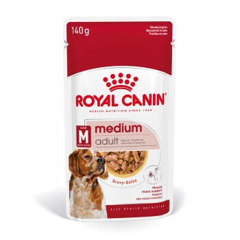 ROYAL CANIN Medium Adult w sosie 10x140 g