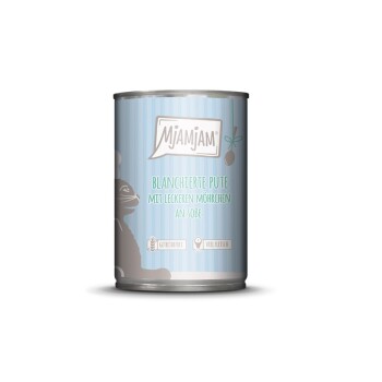 MjAMjAM mokra karma dla dorosłych kotów, blanszowana w sosie 6x380 g Indyk i marchewka