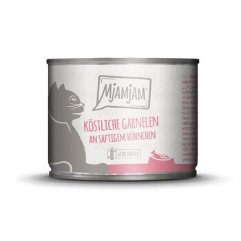 MjAMjAM mokra karma dla kota dorosłego 6x200 g Krewetki i kurczak