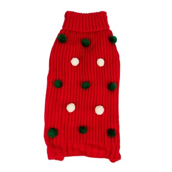 Paw Care Harry Barker Holiday Sweterek czerwony XL