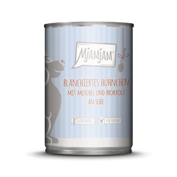MjAMjAM z sosem, Kurczak z małżami i brokułami 6x380 g