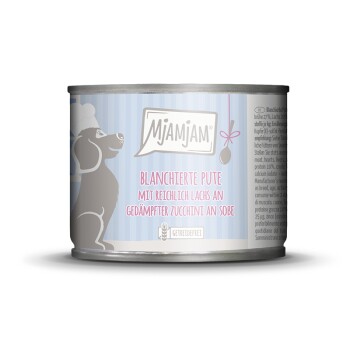 MjAMjAM z sosem, Indyk z łososiem z cukinią 6x185 g