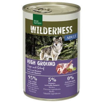 REAL NATURE Wilderness Adult High Ground 6x400 g