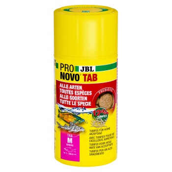 JBL PRONOVO Pokarm w tabletkach dla wszystkich ryb akwariowych M 100 ml
