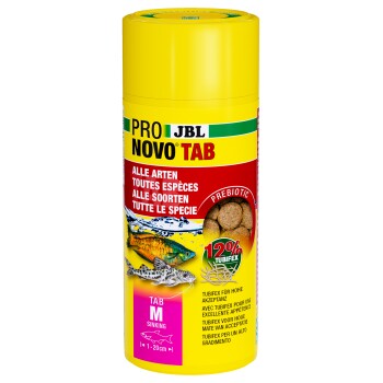 JBL PRONOVO Pokarm w tabletkach dla wszystkich ryb akwariowych M 250 ml