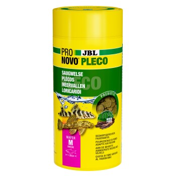JBL PRONOVO PLECO WAFER Pokarm w tabletkach dla roślinożernych sumów M 1 l