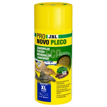 JBL PRONOVO PLECO WAFER Pokarm w tabletkach dla roślinożernych sumów XL 250 ml